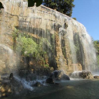 La cascade du château de Nice