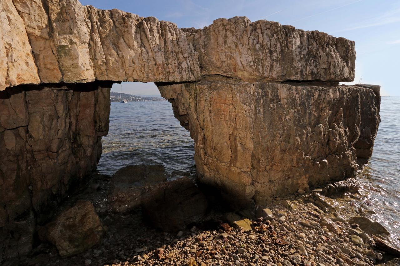 île Sainte-Marguerite, côté nord 