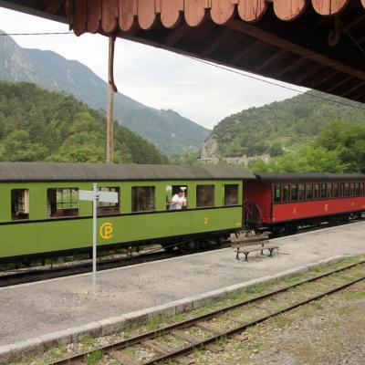 Le train des Pignes à vapeur