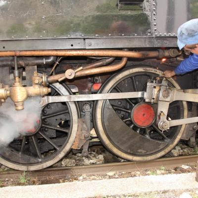 Le train des Pignes à vapeur