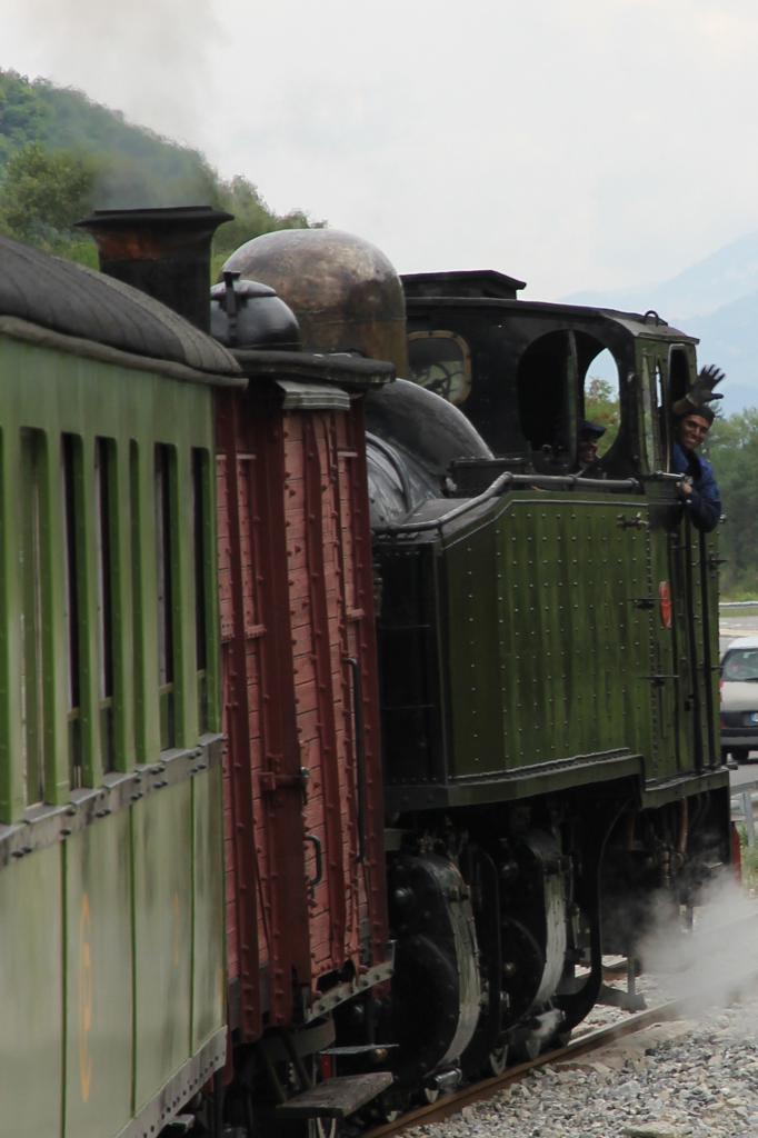 Le train des Pignes à vapeur