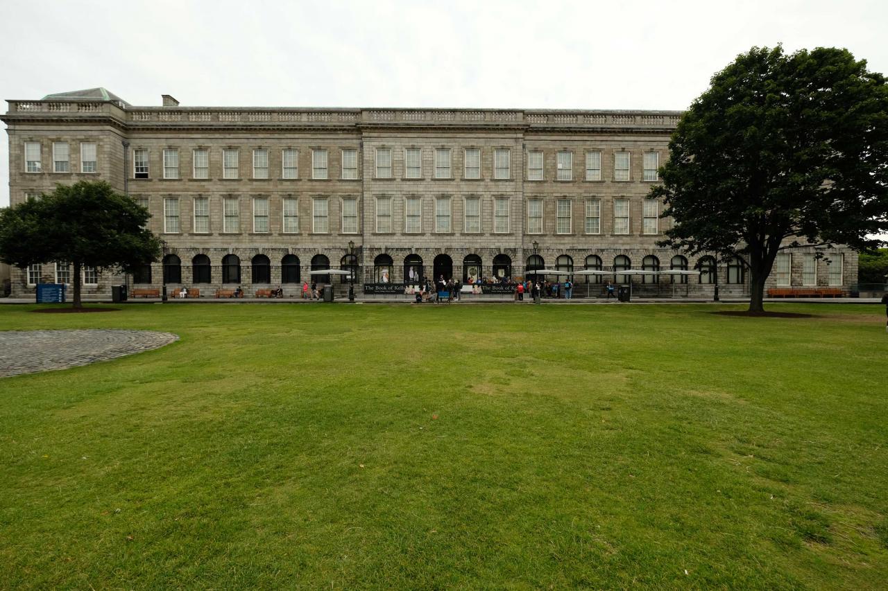 Trinity College la plus prestigieuse université de Dublin