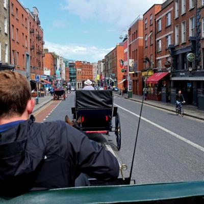 un tour de Dublin en calèche s'imposait