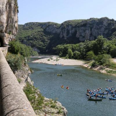 L'Ardèche du nord au sud ! après Annonay : Vallon Pont d'Arc