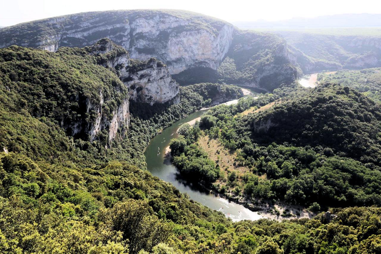 L'Ardèche du nord au sud ! après Annonay : Vallon Pont d'Arc