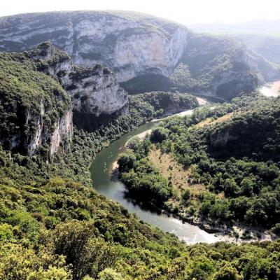 L'Ardèche du nord au sud ! après Annonay : Vallon Pont d'Arc