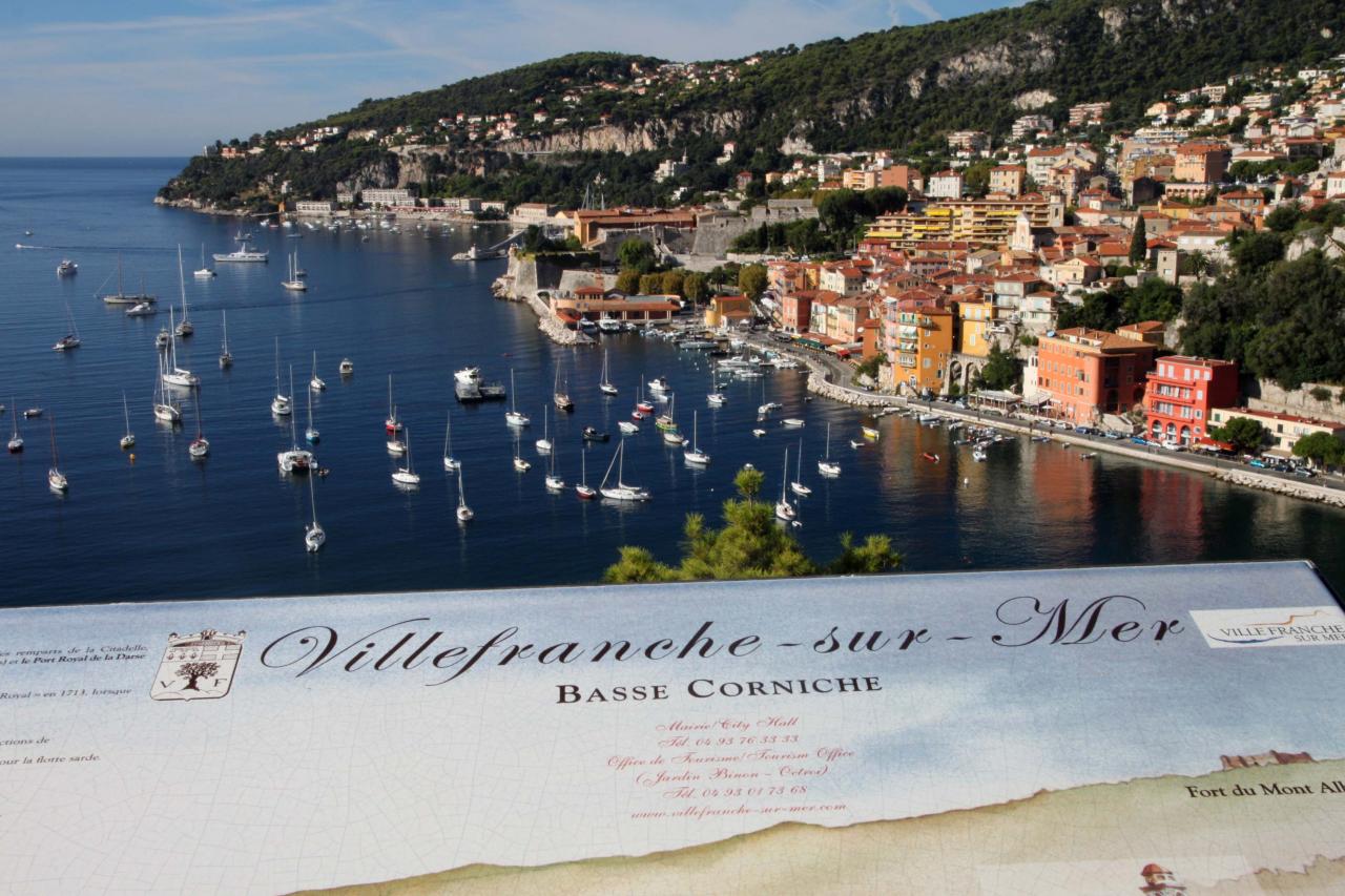 La rade de Villefranche sur Mer