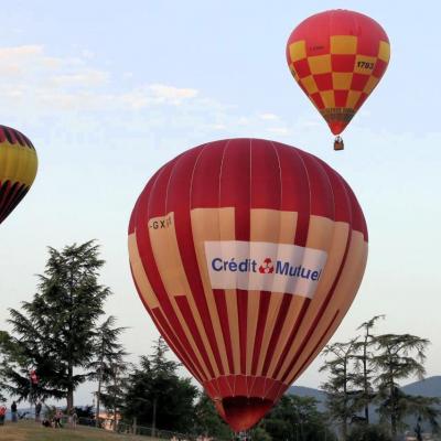 De 6h à 6h30 les ballons s'envolent mais tout va trop vite ...