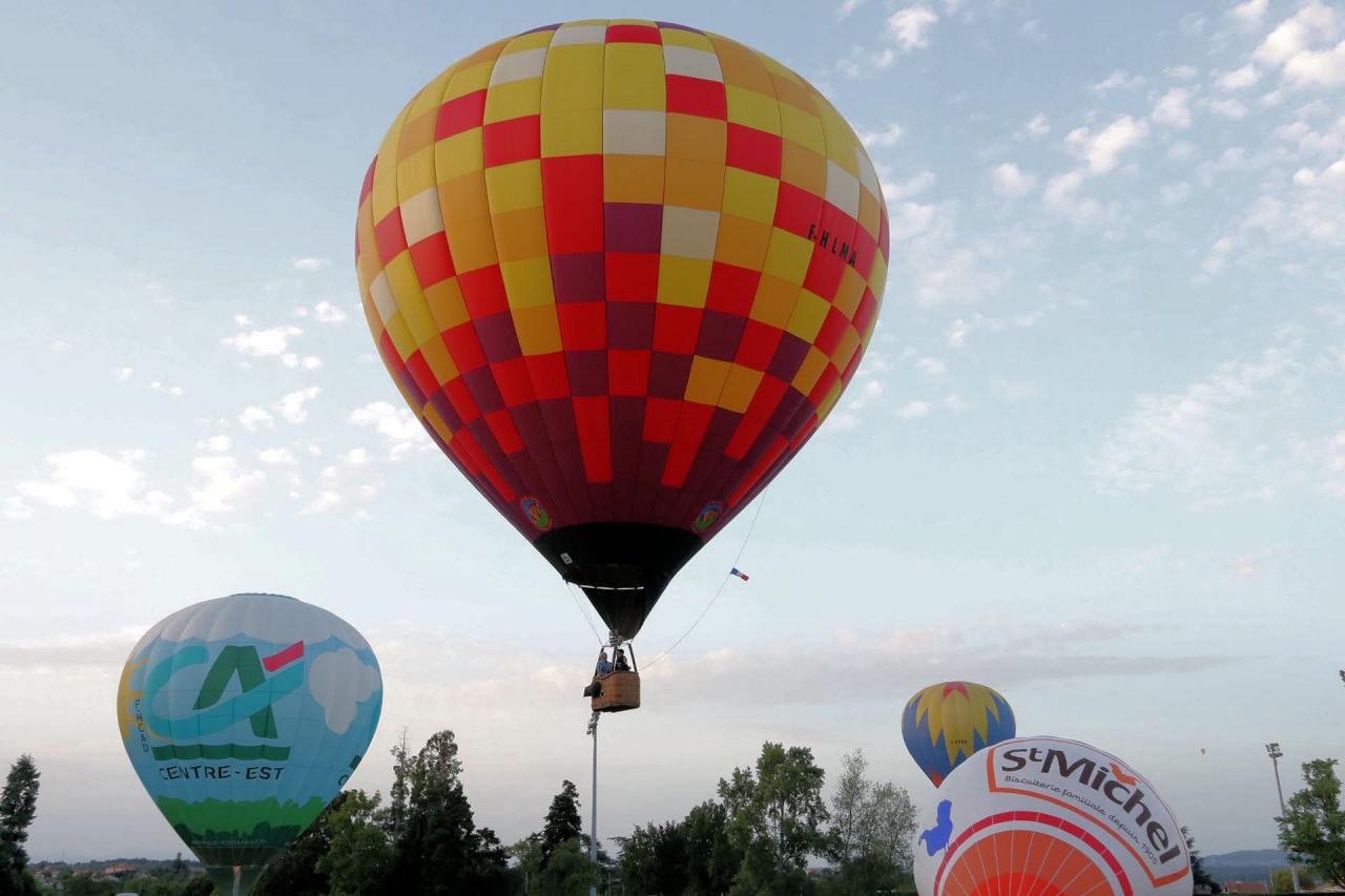 De 6h à 6h30 les ballons s'envolent mais tout va trop vite ...