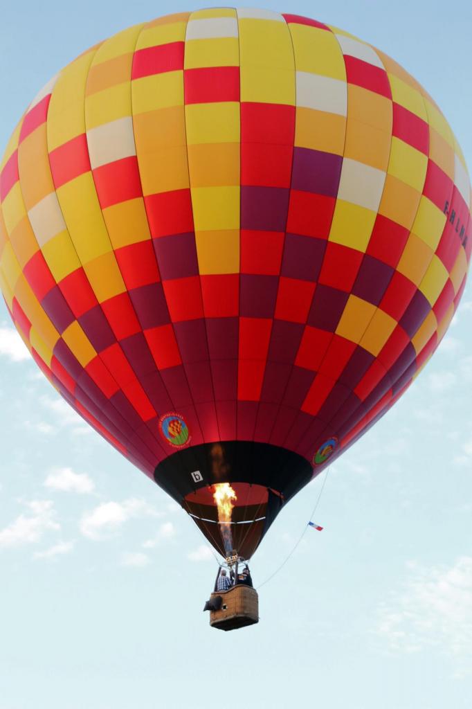 De 6h à 6h30 les ballons s'envolent mais tout va trop vite ...