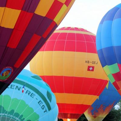 De 6h à 6h30 les ballons s'envolent mais tout va trop vite ...