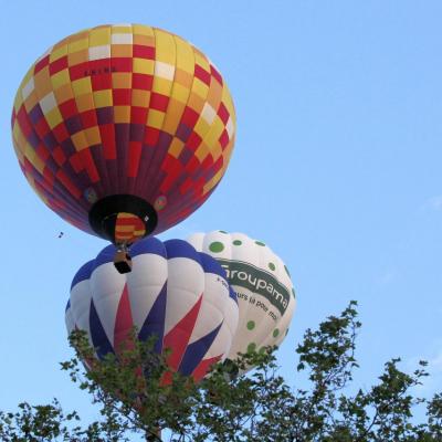 De 6h à 6h30 les ballons s'envolent mais tout va trop vite ...