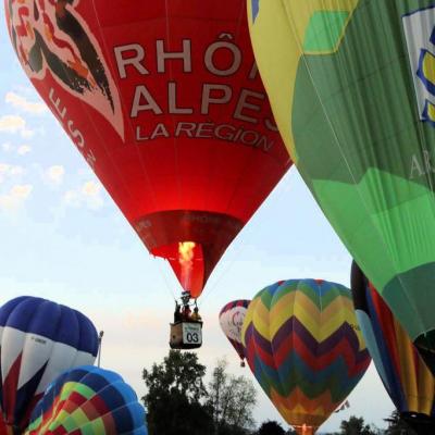 De 6h à 6h30 les ballons s'envolent mais tout va trop vite ...