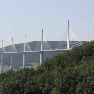 Vue depuis l'aire du viaduc