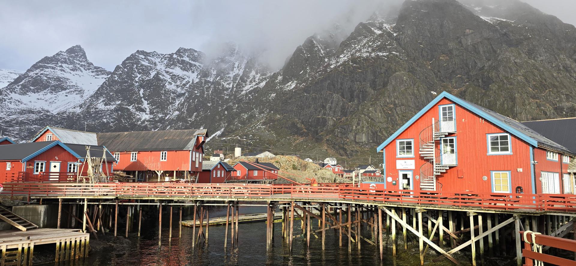 Å le dernier village des Lofoten