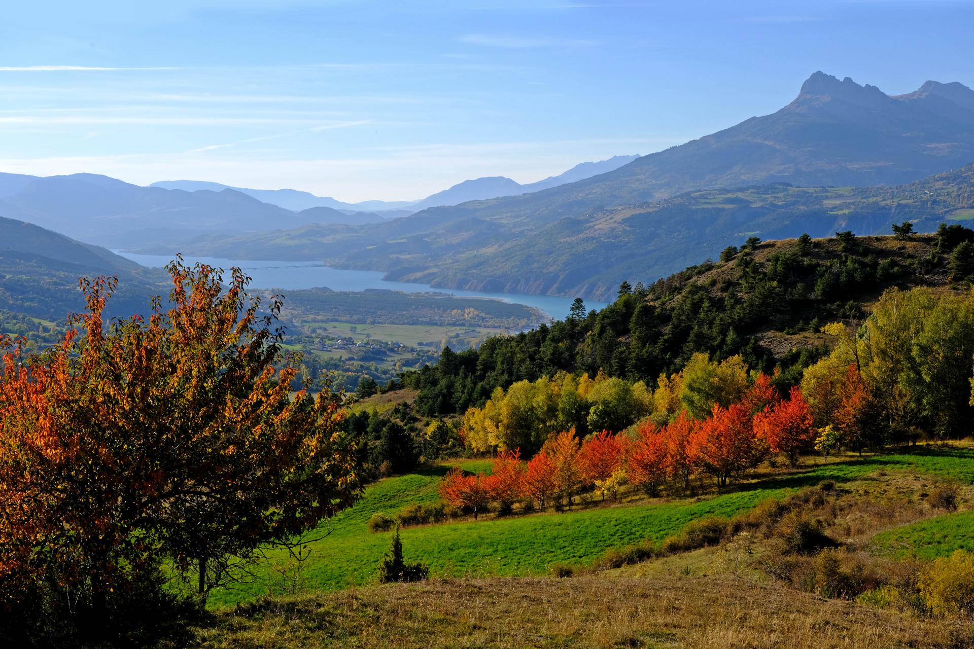 Sur la route de Saint-Sauveur