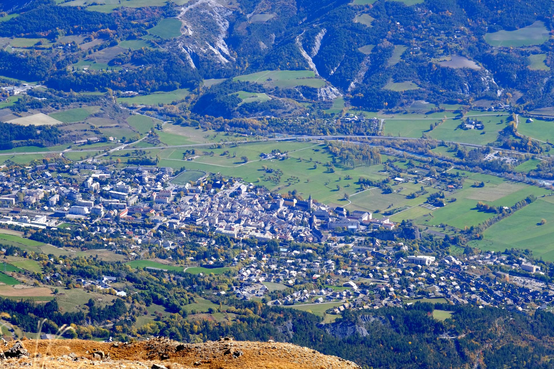 Embrun vue du Mont Guillaume