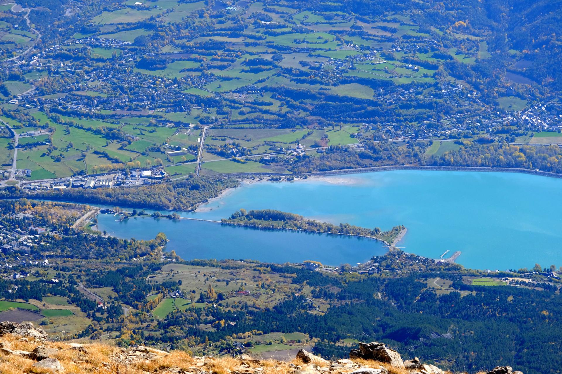 Le plan d'eau d'Embrun