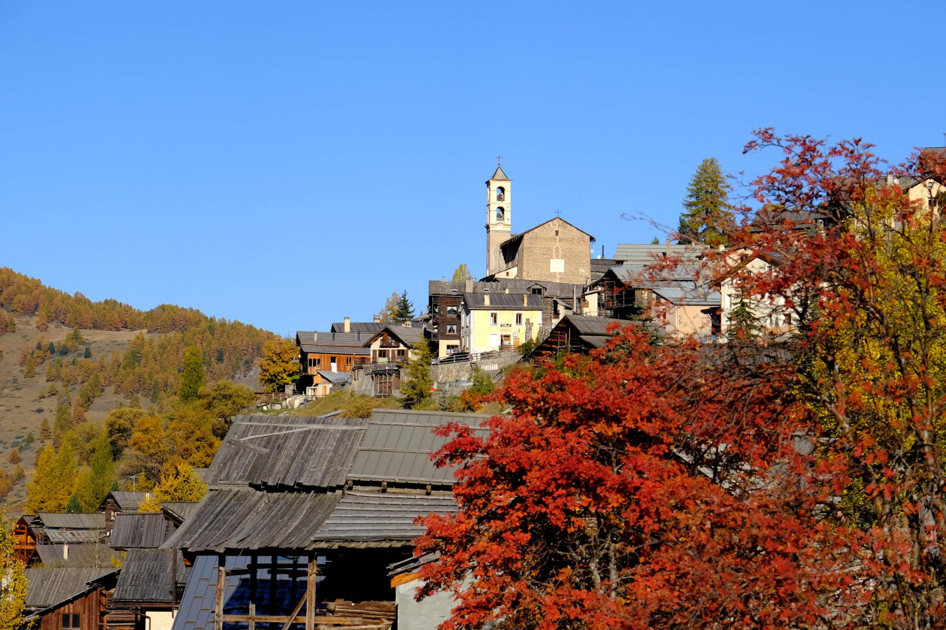 St Véran avant la neige