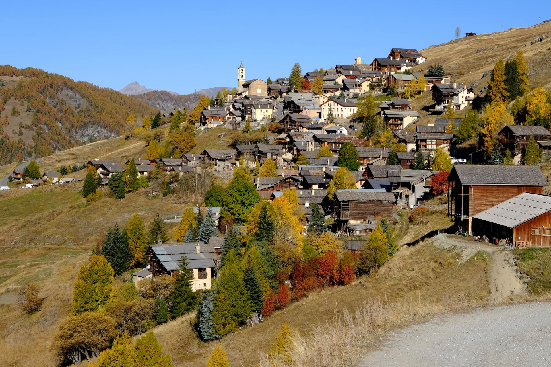 St Véran en automne