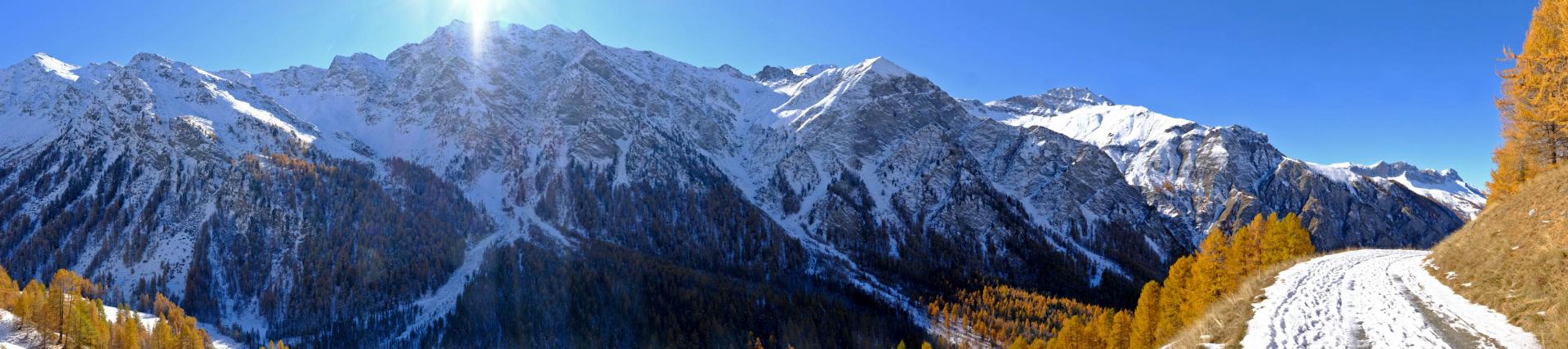 Les montagnes de St Véran