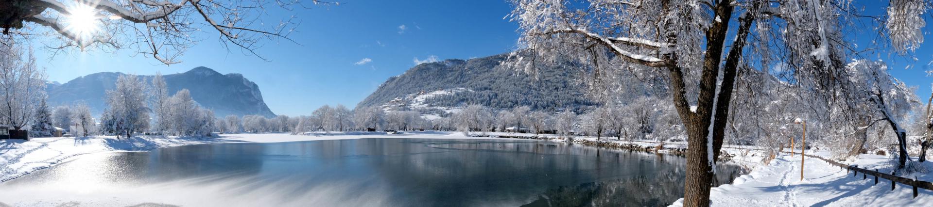 Eyglier, le plan d'eau
