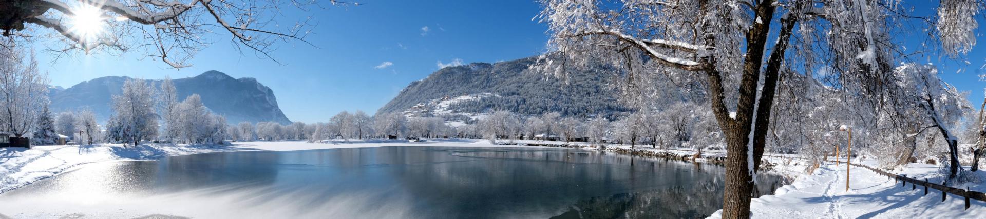 Eyglier, le plan d'eau