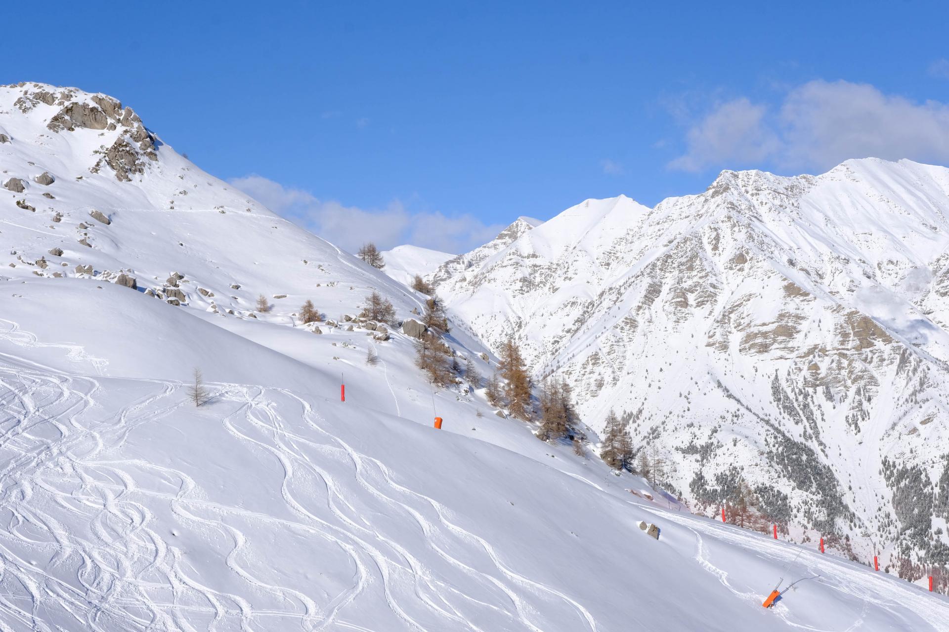 zoom sur les pistes ...