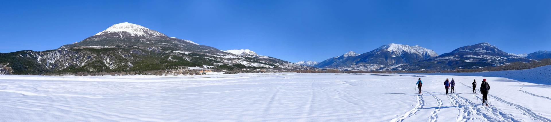 Rando féerique SUR le lac