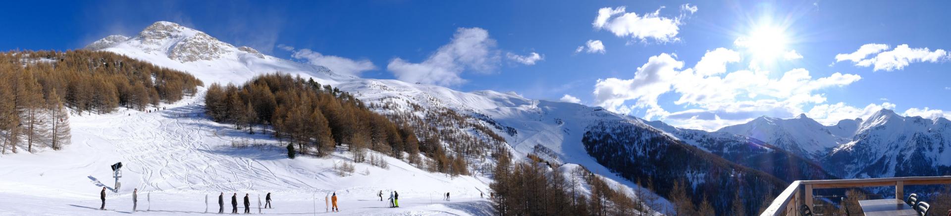 Les Orres , vue du Pic vert