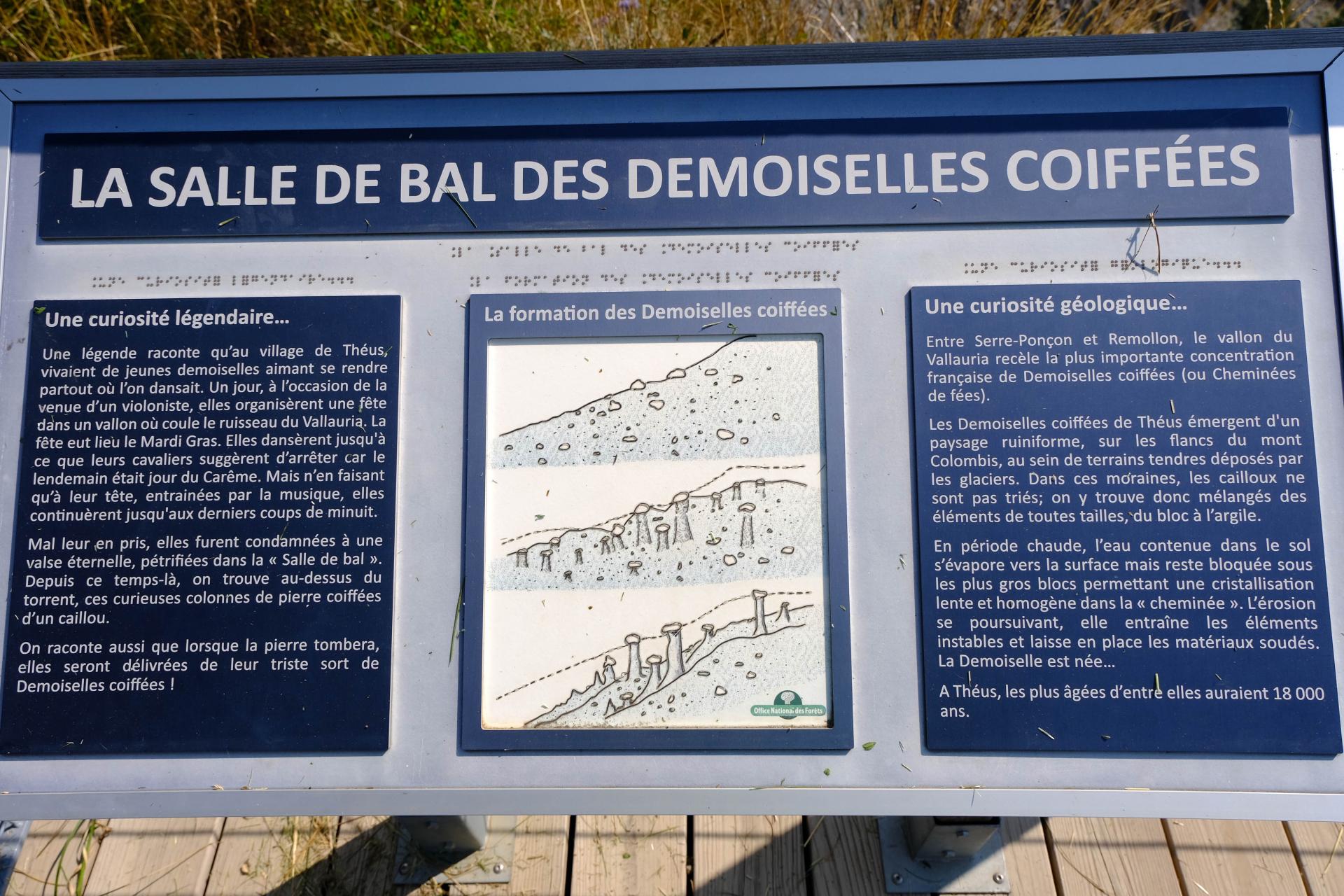 La légende des demoiselles coiffées ...