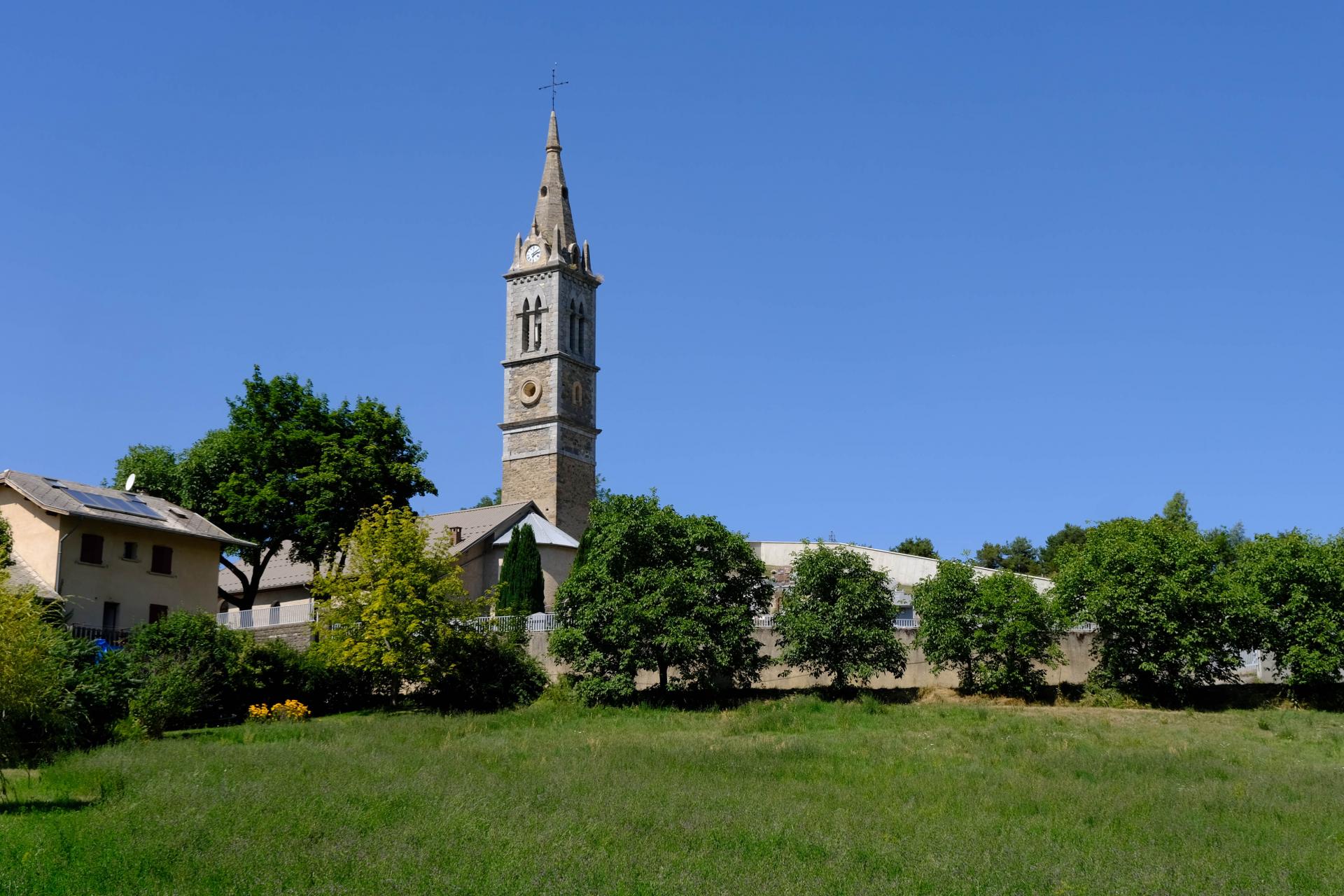 La Bréole, église du Charamel de 1617