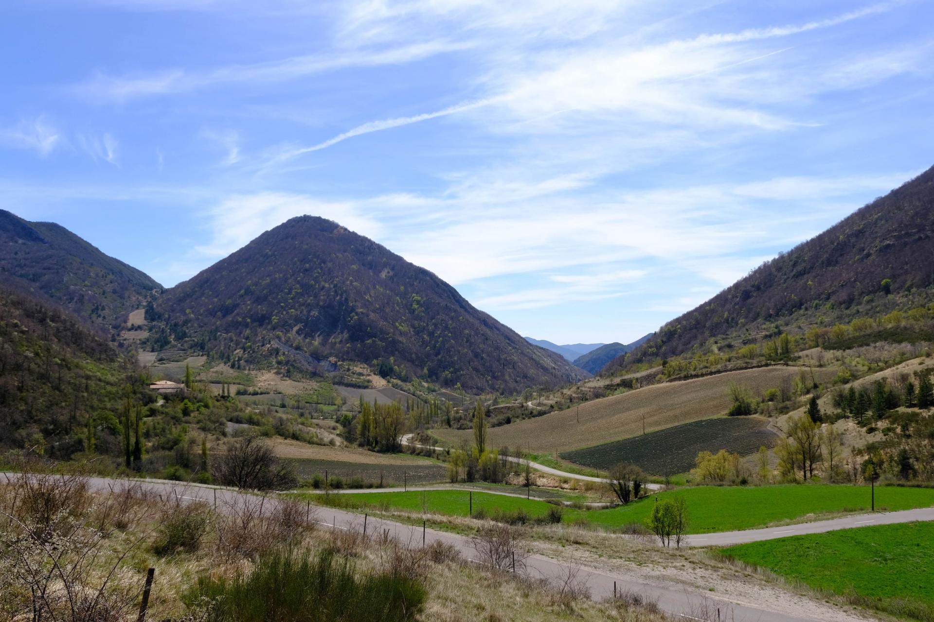 Le Massif des Baronnies sans les champs de lavande ...