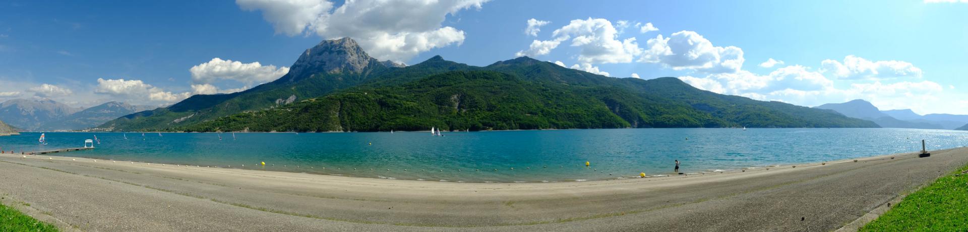 plage privée du camping