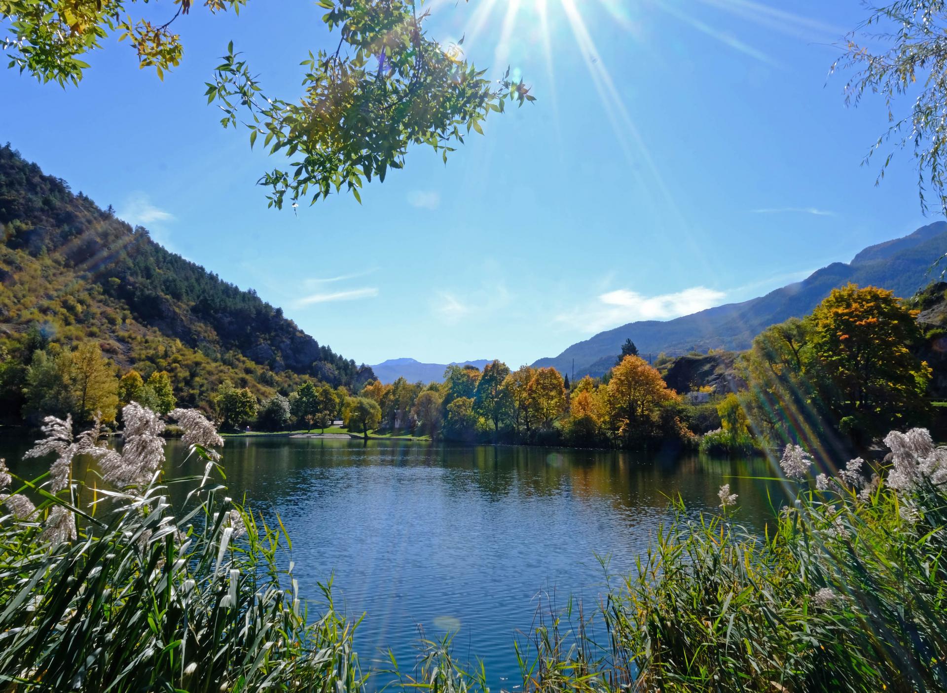 Le lac de la Roche de Rame