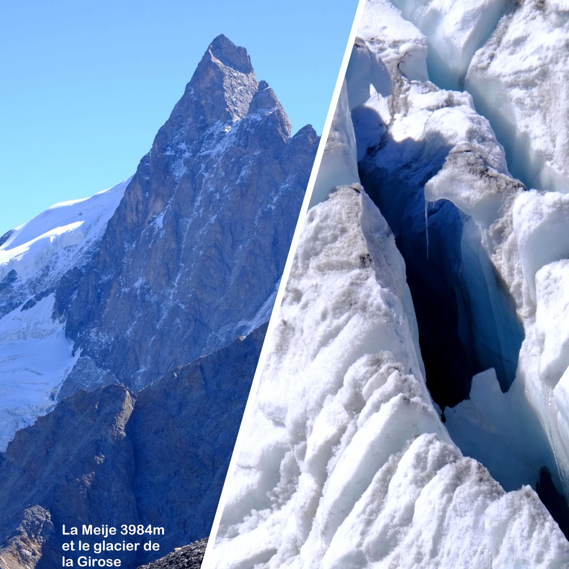 La Meije et ses glaciers